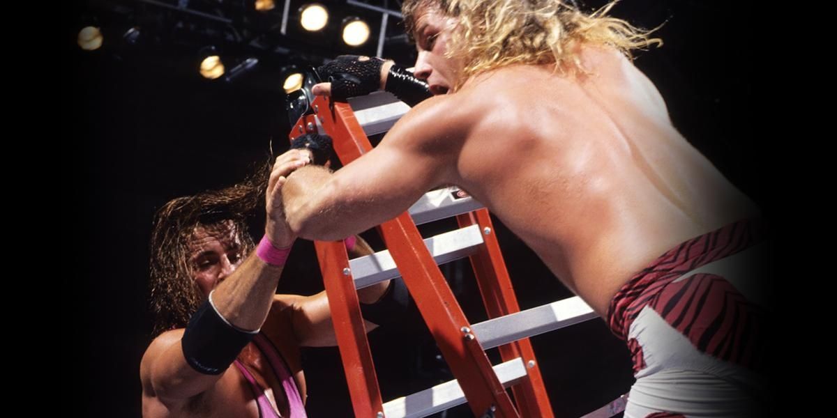 Bret v Shawn ladder match
