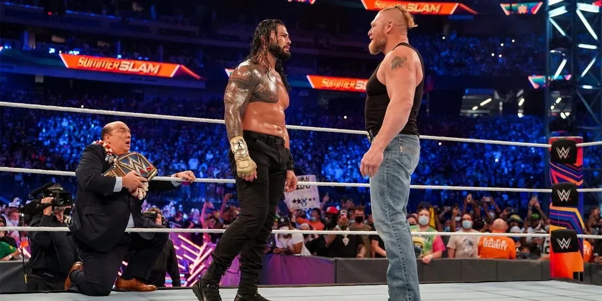 Brock-Lesnar-Confronts-Roman-Reigns-At-SummerSlam-3