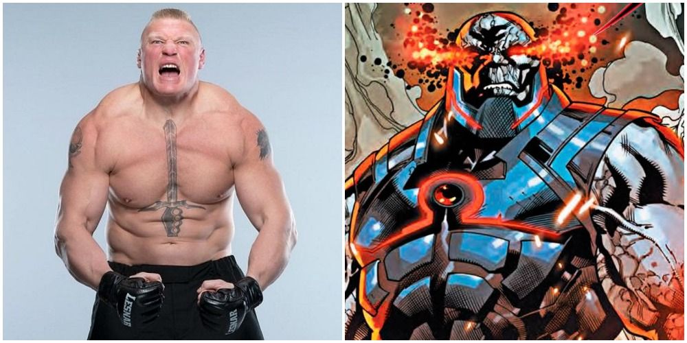 Brock Lesnar Darkseid