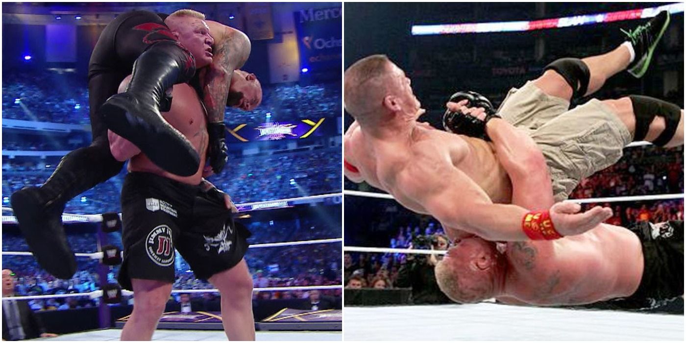 Brock Lesnar Undertaker Streak Wrestlemania John Cena Summerslam