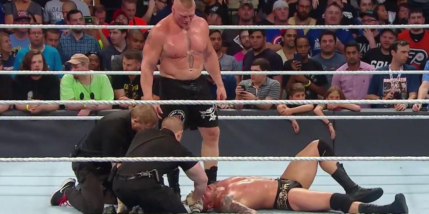 Brock Lesnar Vs Randy Orton SummerSlam 2016