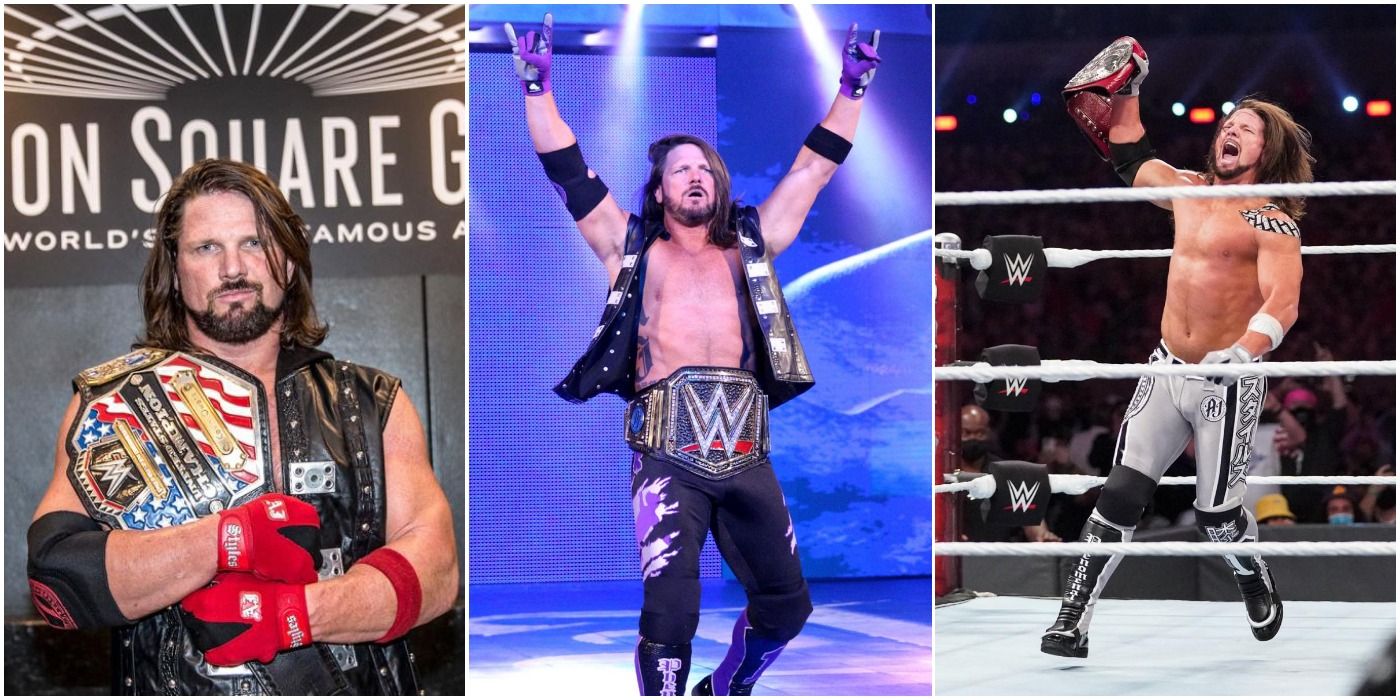 AJ Styles Title Reigns Featured Image