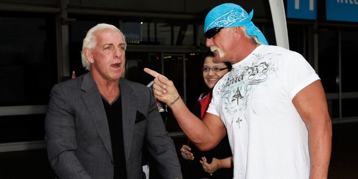 Hulk Hogan and Ric Flair