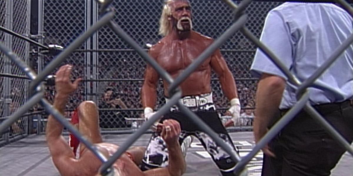 Hulk Hogan Vs Ric Flair in a cage match