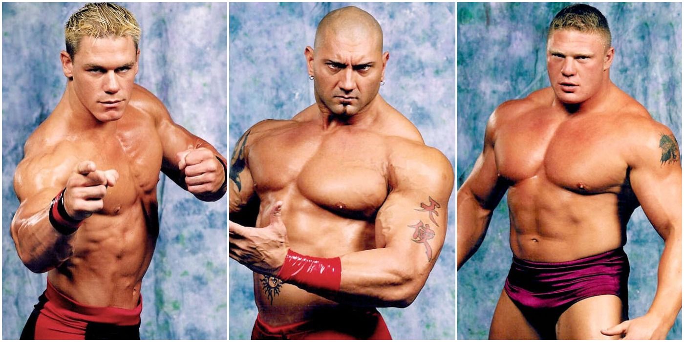 John Cena Batista Brock Lesnar OVW