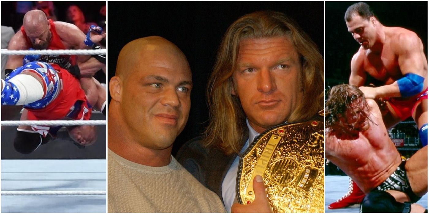 Kurt Angle Triple H Rivalry