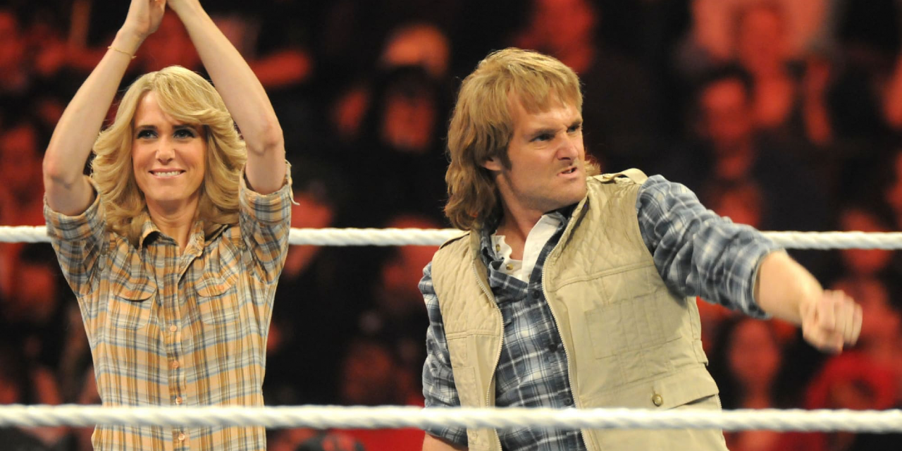 MacGruber appearing on Monday Night Raw