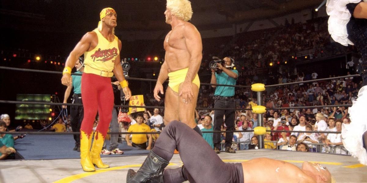 Ric Flair, Hulk Hogan and Sting