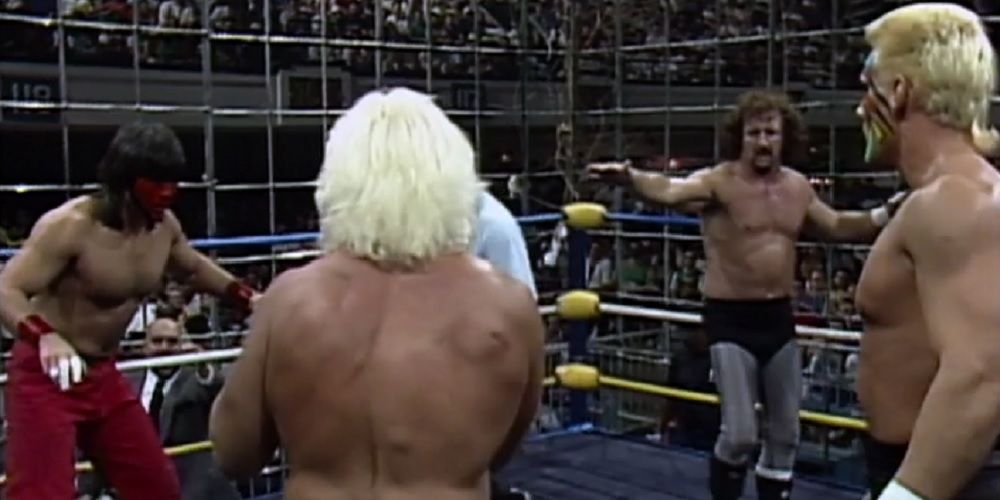 Ric Flair and Sting Vs Terry Funk and Muta