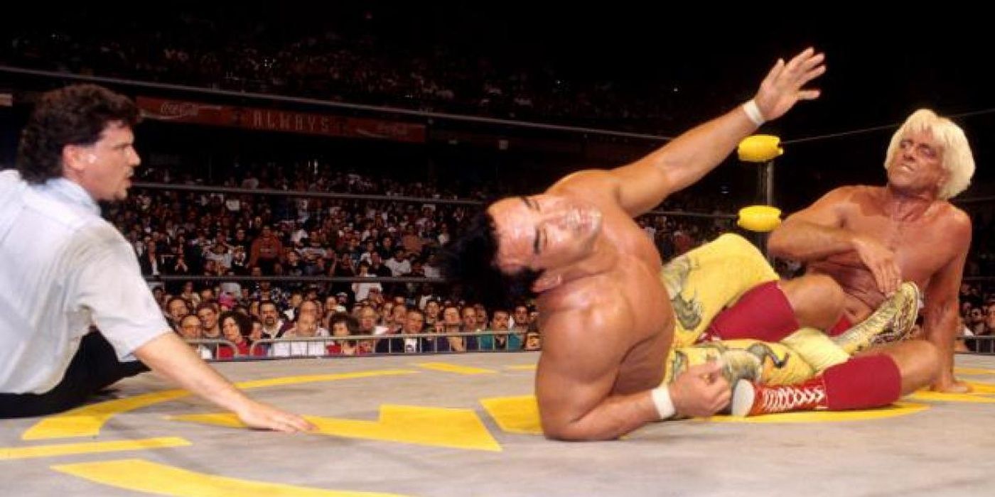 Ric Flair Vs Ricky Steamboat Spring Stampede 1994