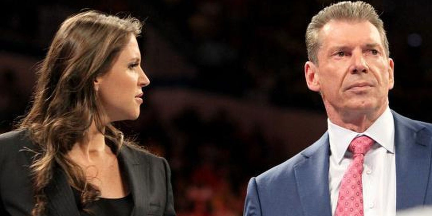 Stephanie And Vince McMahon