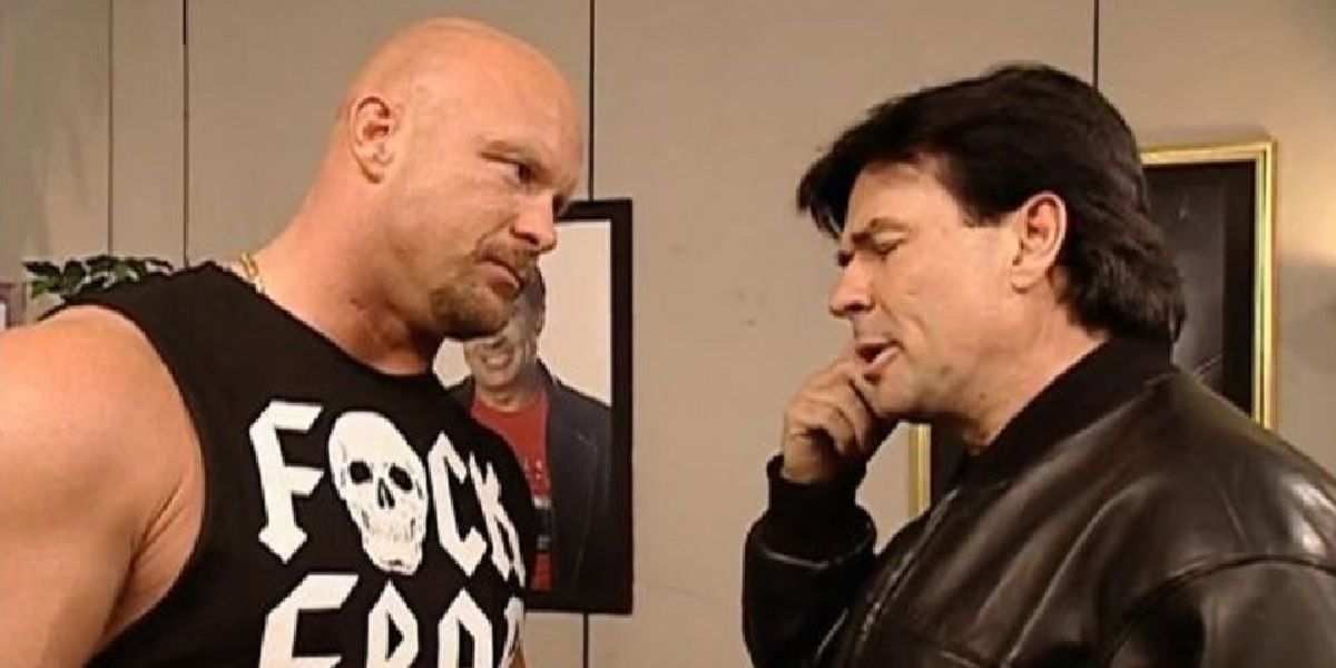 Steve Austin Eric Bischoff Raw GMs