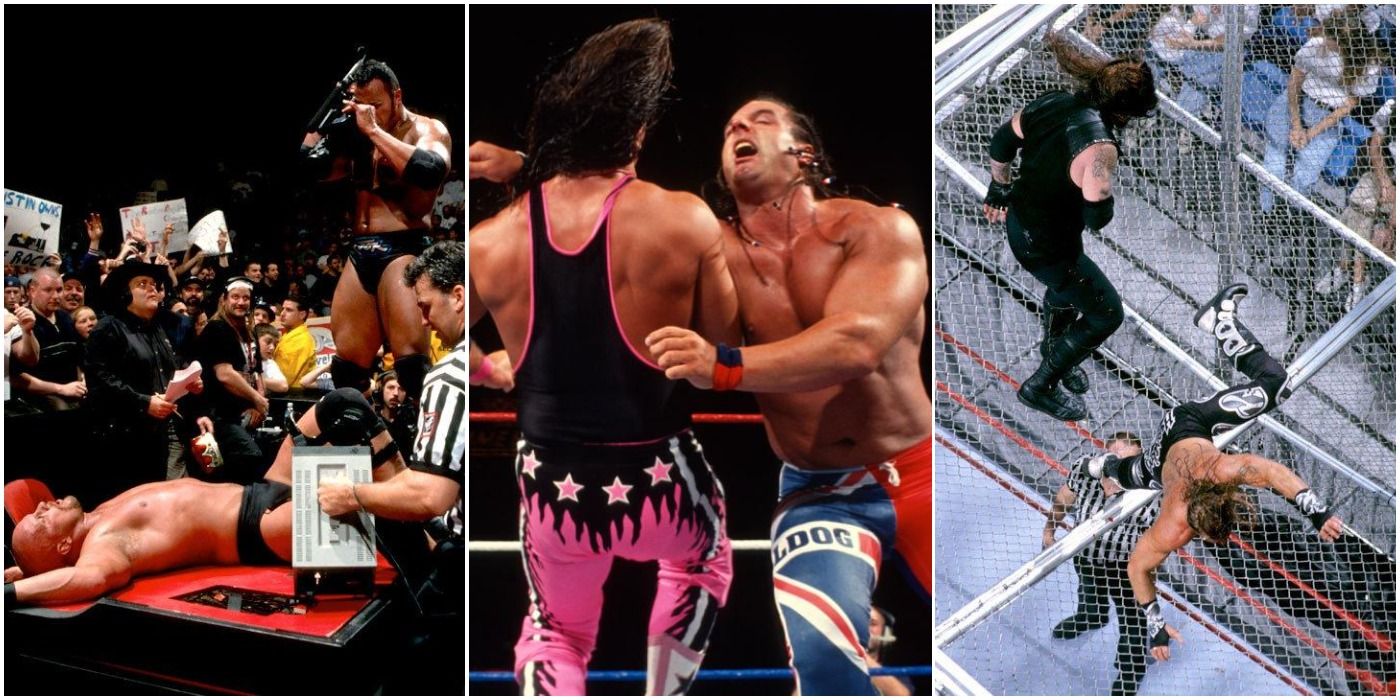 The 10 Best WWE PPV Main Events In The 1990s, According To