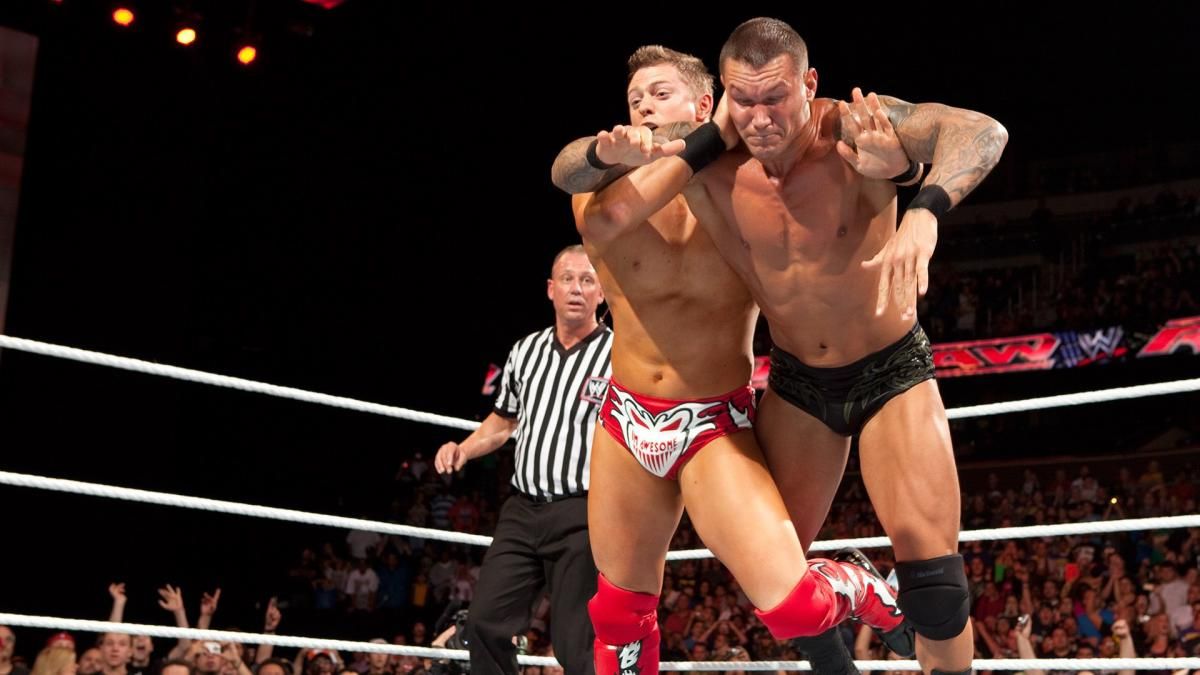 The Miz Skull Crushing Finale on Randy Orton