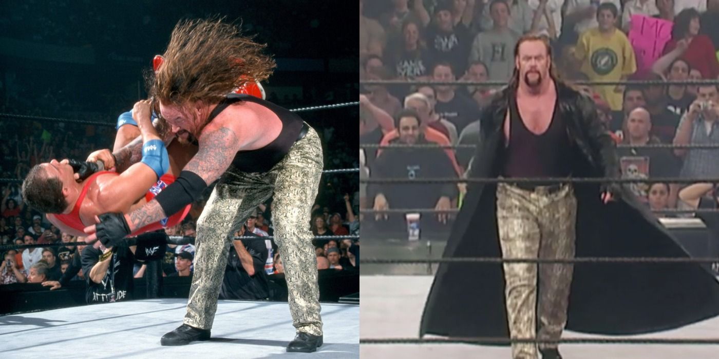 The Undertaker's snakeskin pants