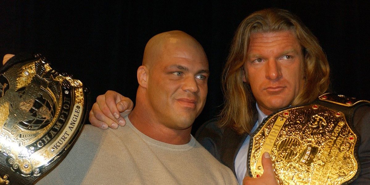 Triple H and Kurt Angle