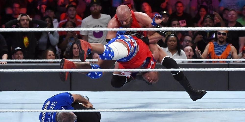 Triple H Pedigrees Kurt Angle Survivor Series 2017