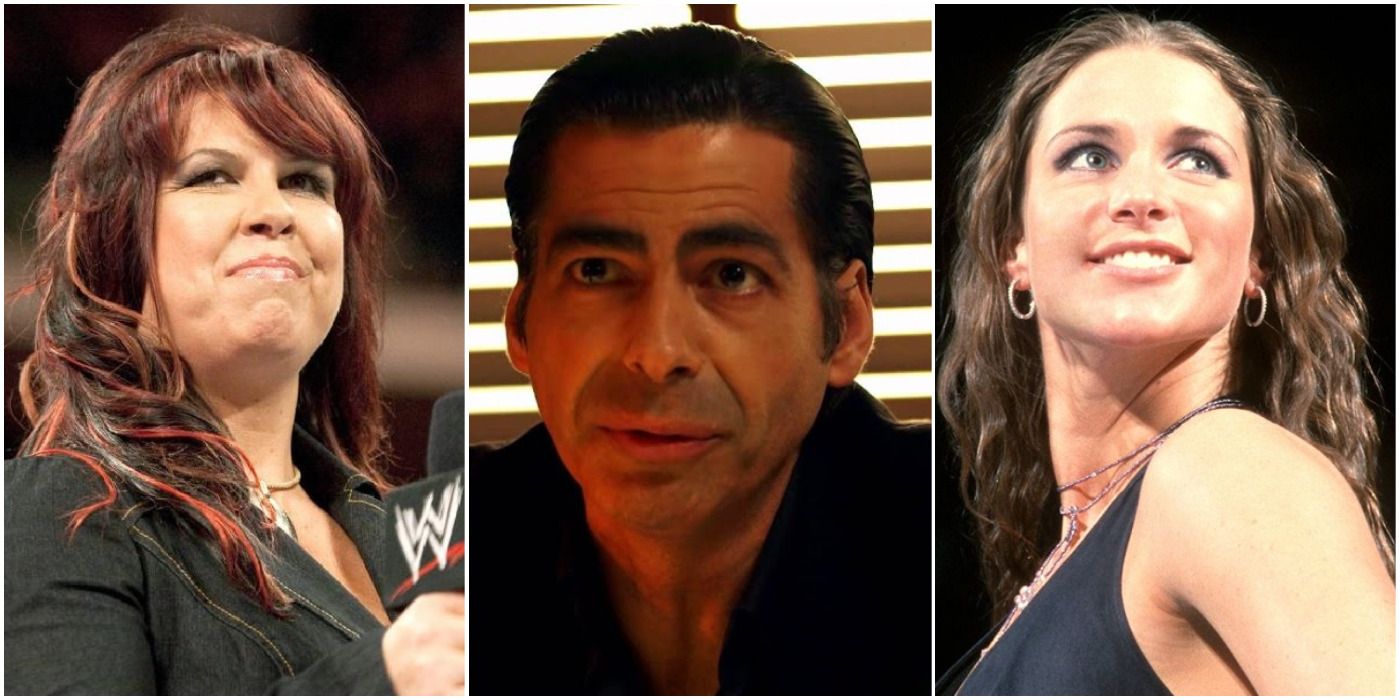 Vickie Guerrero, Dario Cueto, Stephanie McMahon