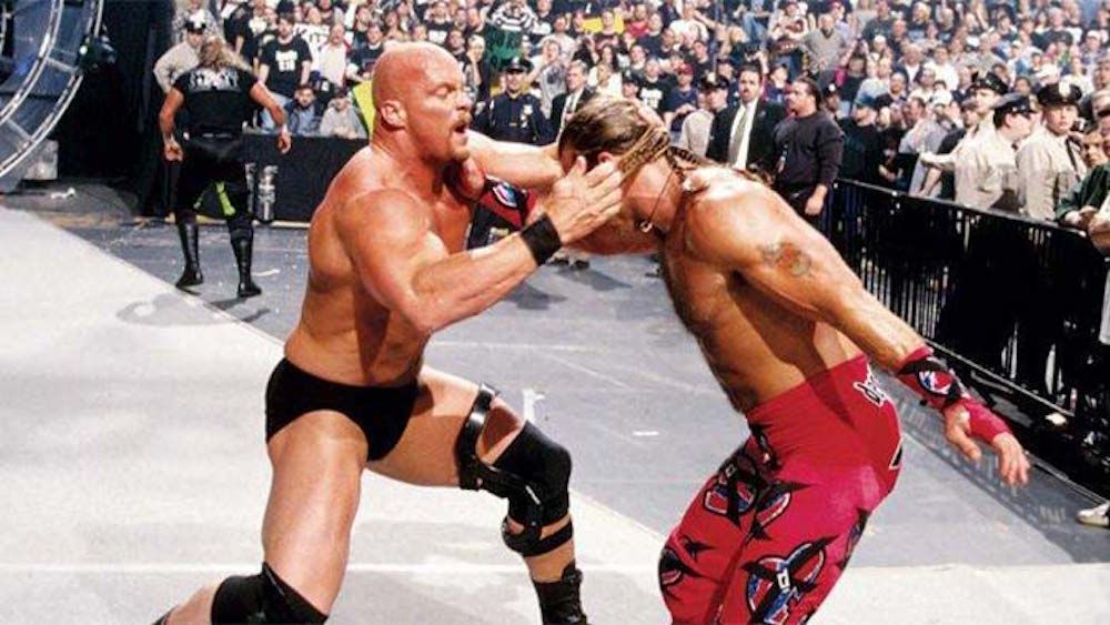 Shawn Michaels vs. Steve Austin