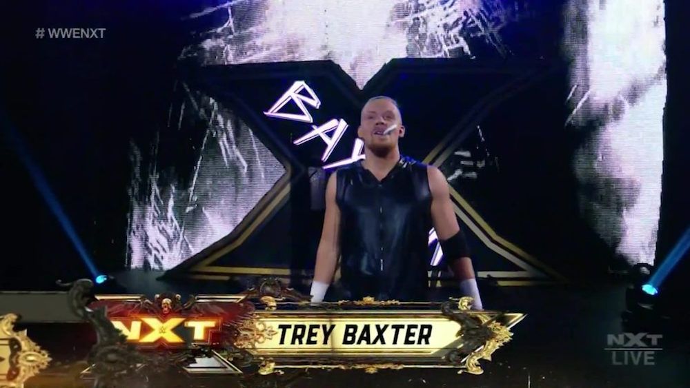 Blake Christian as Trey Baxter on NXT