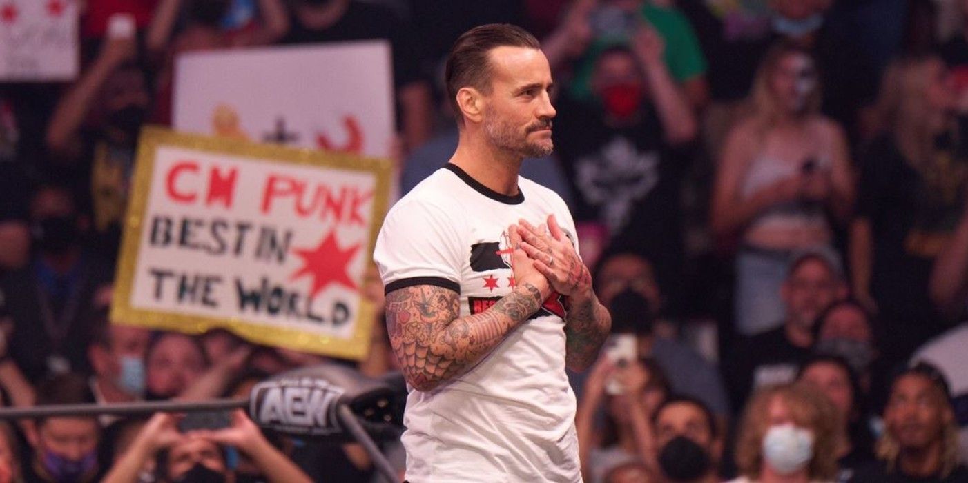 NEWS : CM Punk Addresses AEW Fans After Dynamite Goes Off The Air [Video]