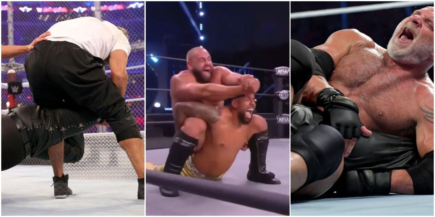 wrestlers failed submissions