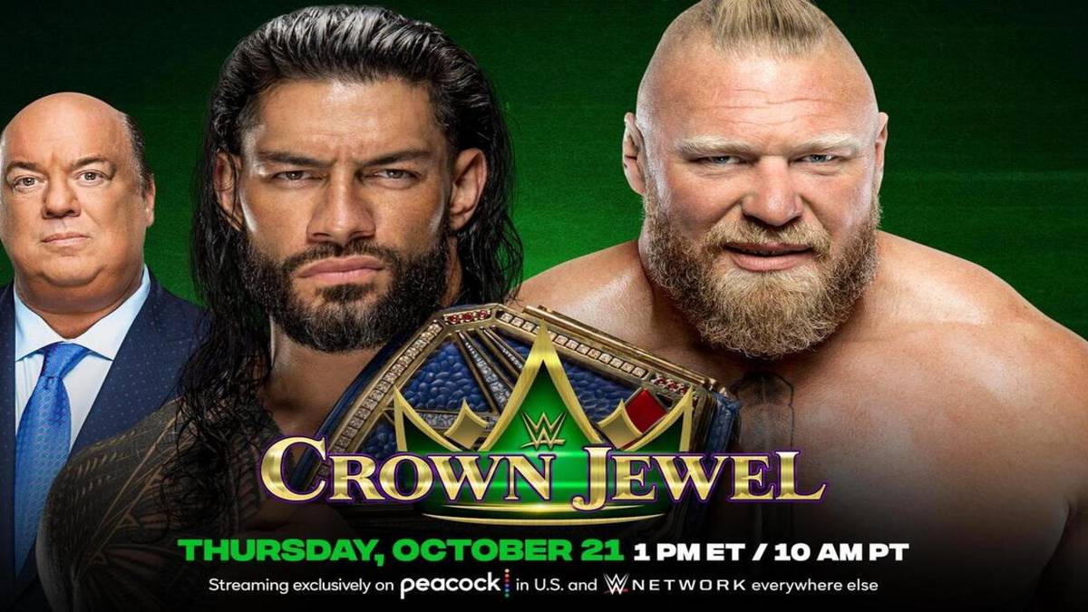 Roman Reigns vs. Brock Lesnar Announced For Crown Jewel