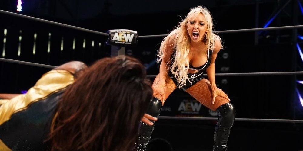 Allie in AEW Cropped