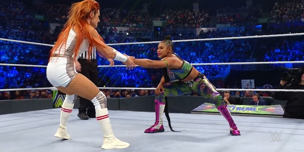Becky Lynch Vs. Bianca Belair Extreme Rules 2021
