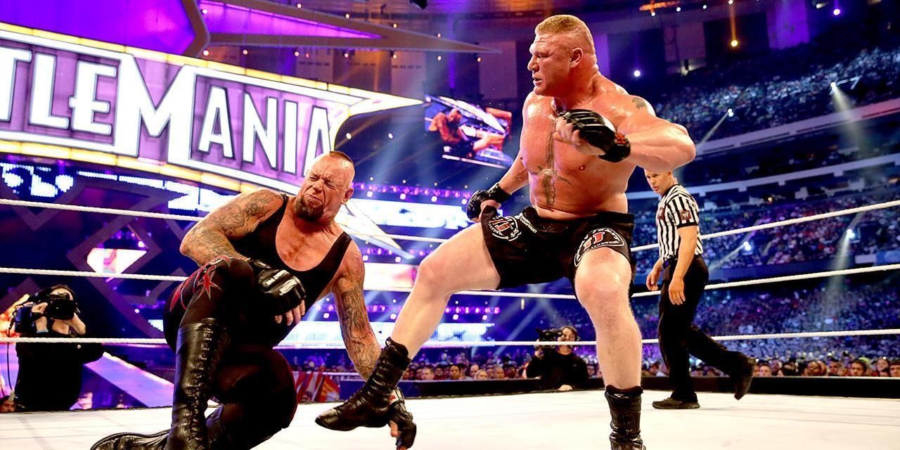 Brock Lesnar The Undertaker WrestleMania 30