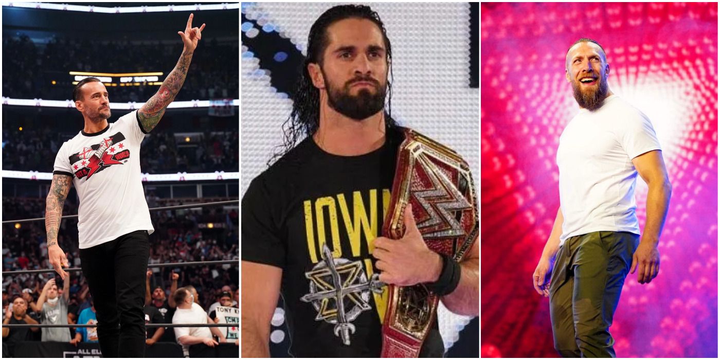 CM Punk, Seth Rollins, Daniel Bryan