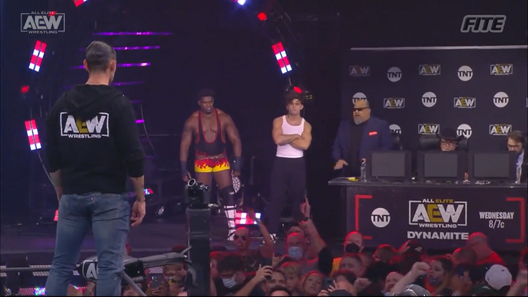 CM Punk Team Taz AEW Dynamite