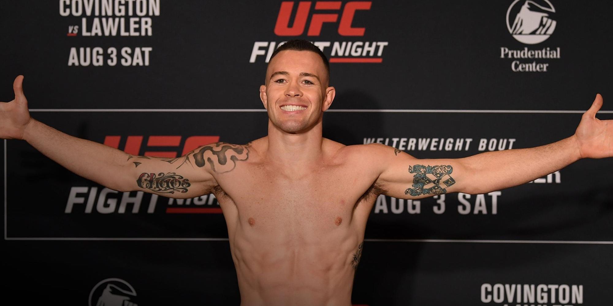 Colby Covington posing Cropped