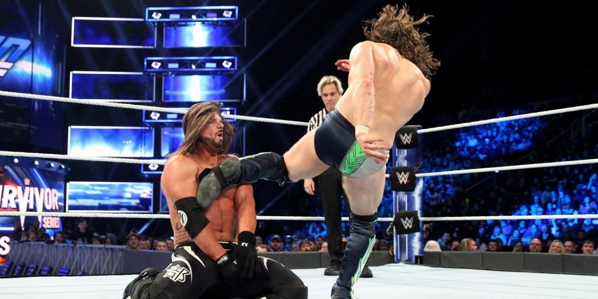 Daniel Bryan v AJ Styles November 13, 2018 SmackDown Cropped