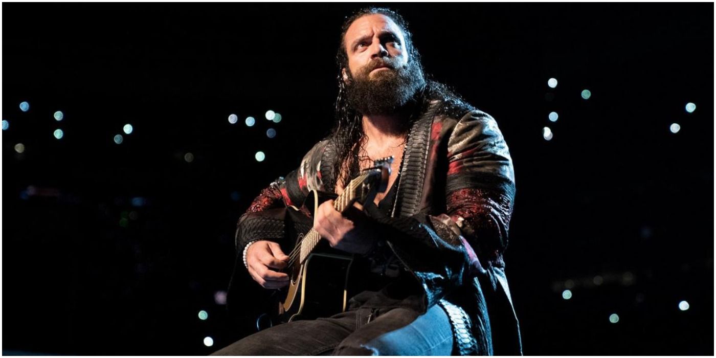 Elias Playing For The WWE Universe