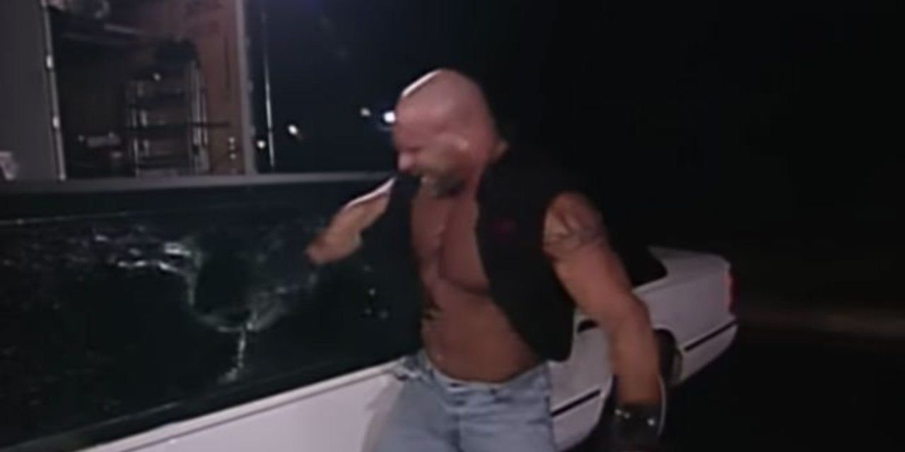 Goldberg Punches Limo