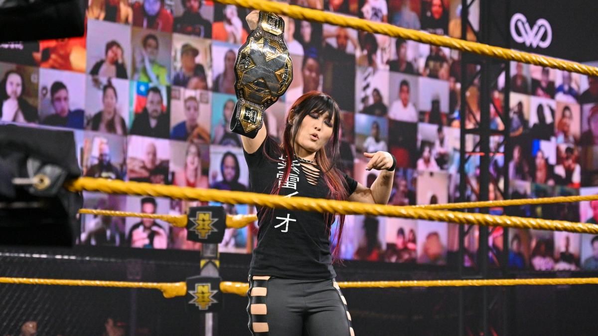 Io Shirai NXT Women's champ