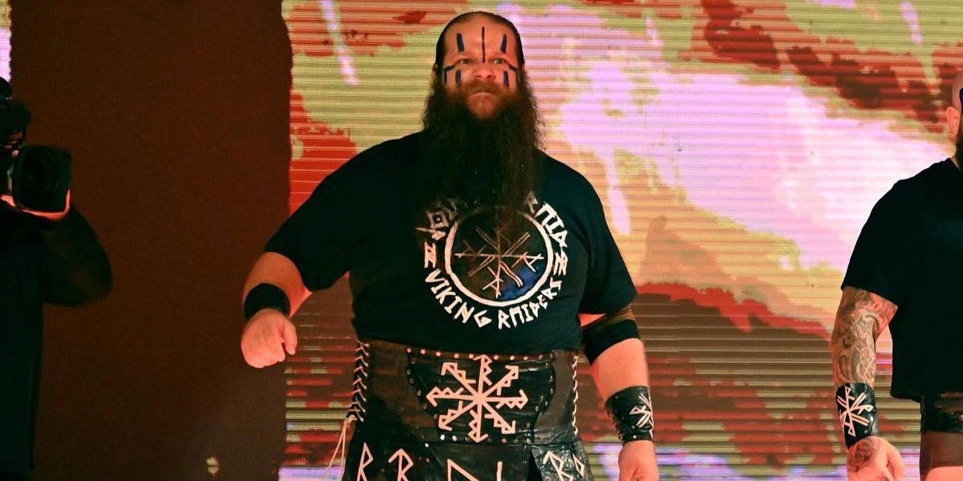 Ivar of the Viking Raiders in WWE.