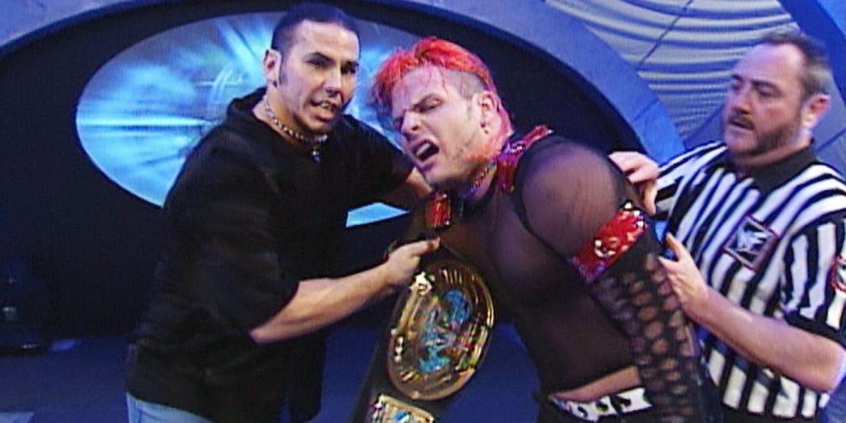 Jeff Hardy Intercontinental champion 1st reign 2001 Cropped