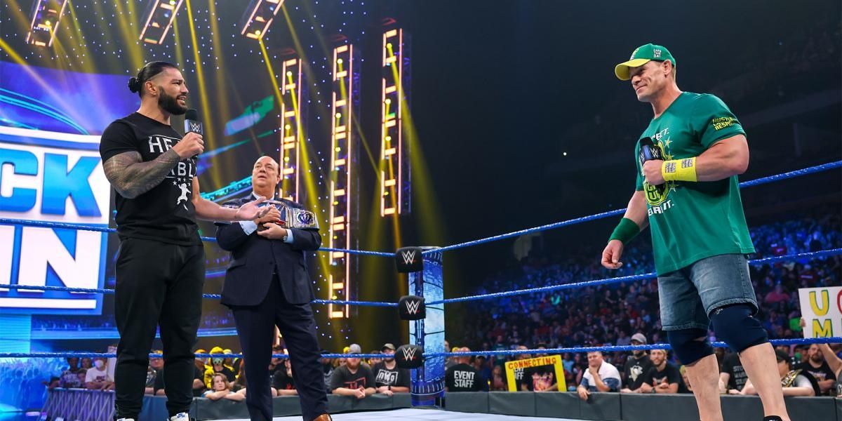 John Cena Roman Reigns Promo