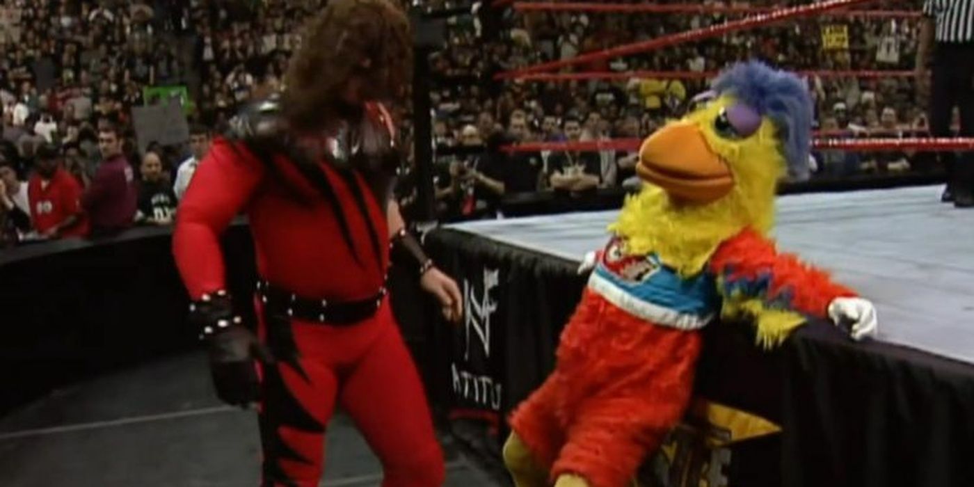 Kane Attacks Pete Rose WrestleMania XV Cropped