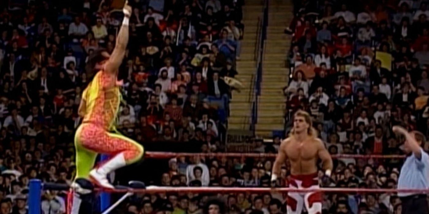 Randy Savage Vs Shawn Michaels