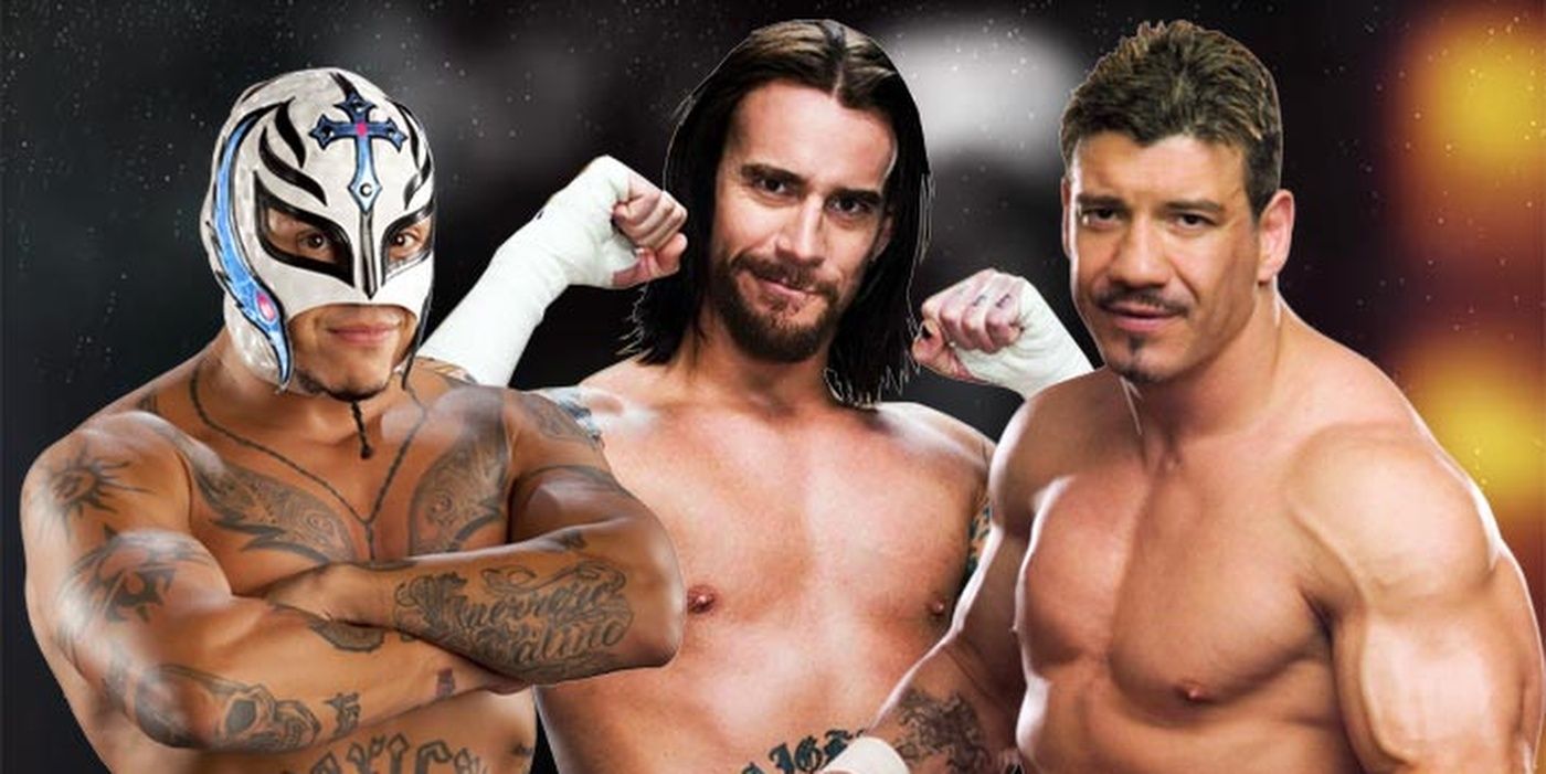 Rey Mysterio Vs Eddie Guerrero Vs CM Punk