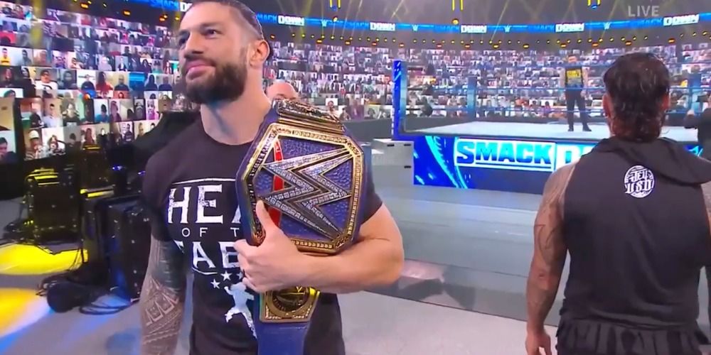 Roman Reigns SmackDown Ring