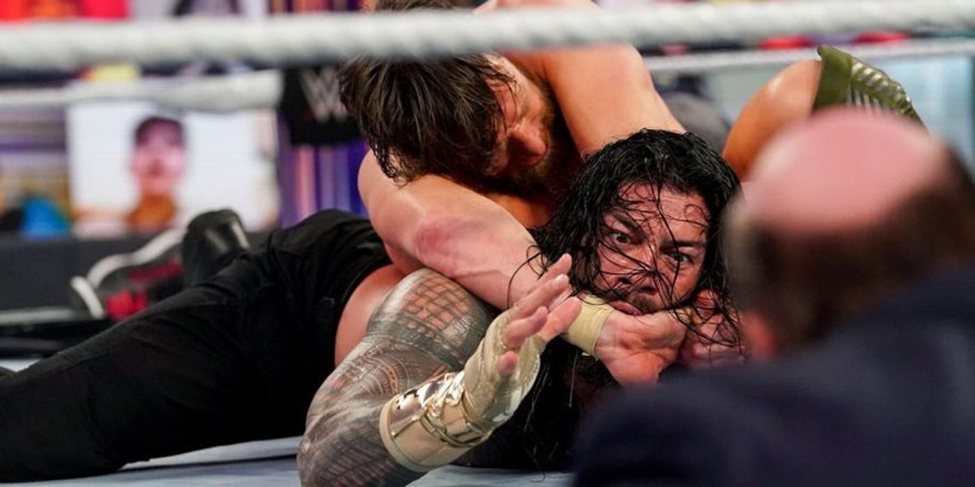 Roman Reigns vs Daniel Bryan at WWE Fastlane 2021.