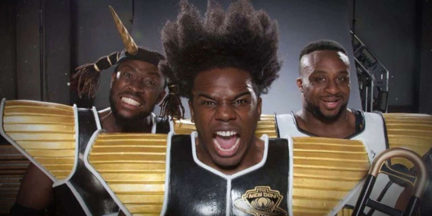 The New Day As Dragonball Z Cropped