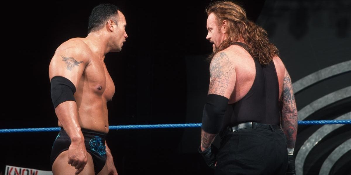 The Rock & The Undertaker SmackDown 2000 Cropped