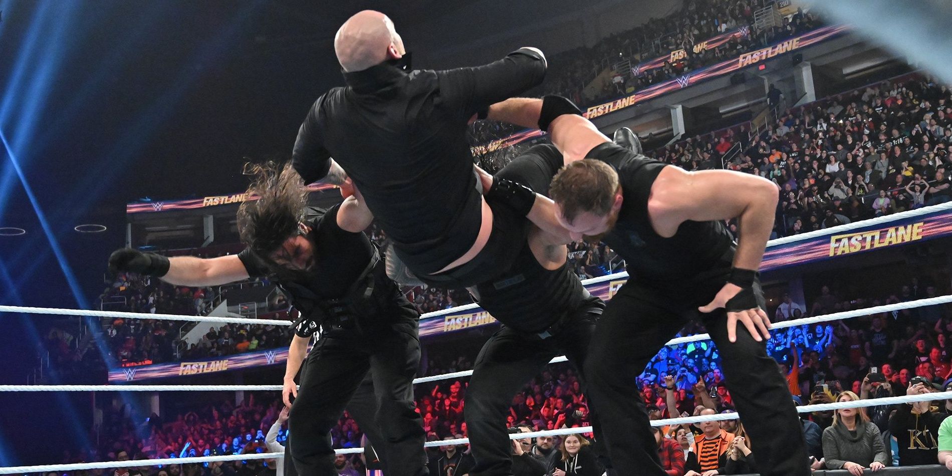 The Shield compete at Fastlane Cropped