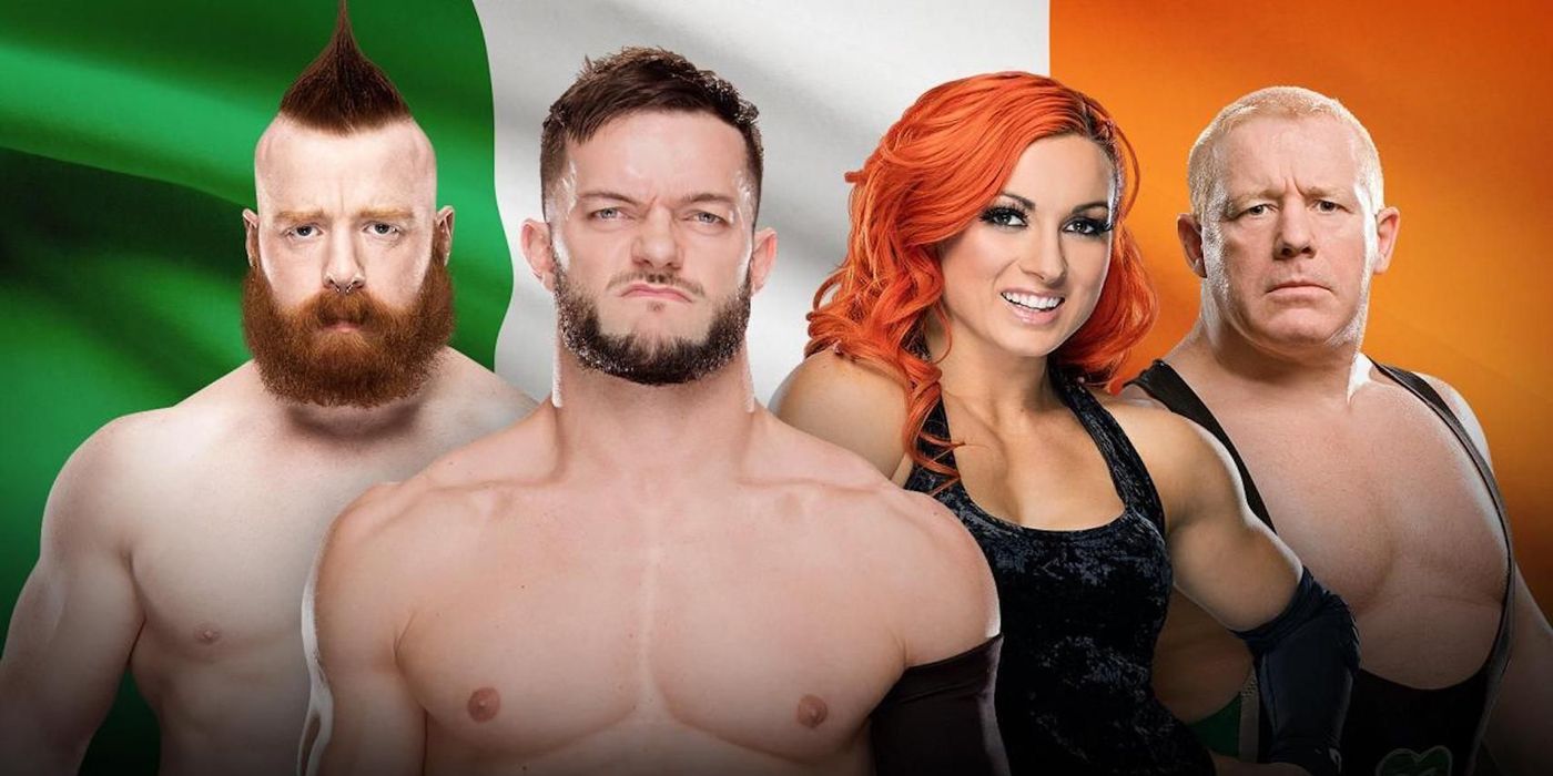 A list of nine WWE Superstars who hail from Ireland