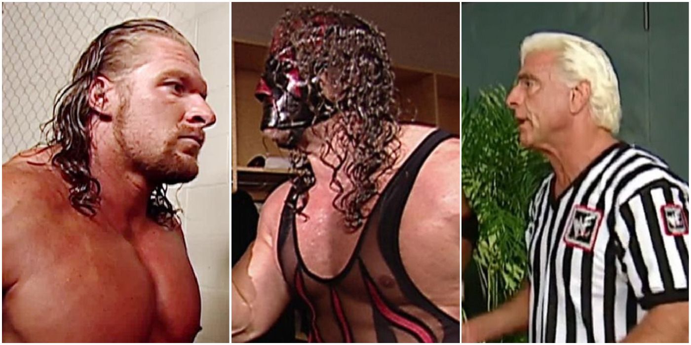 Triple H, Kane, Ric Flair